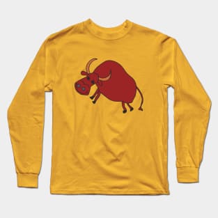 Cute bull Long Sleeve T-Shirt